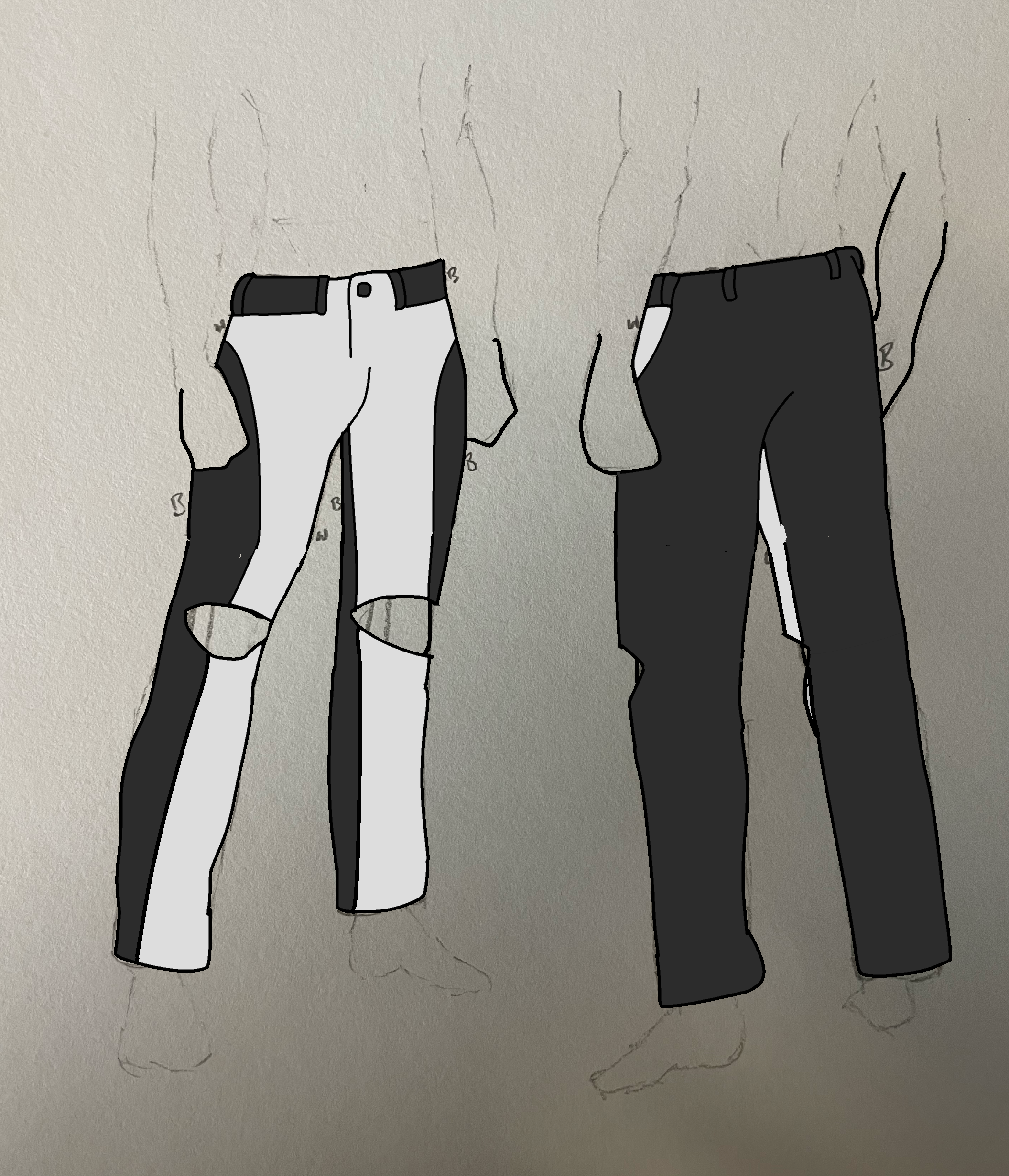 pants version of husky design